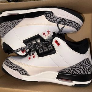 Retro 3 size 7 used in boxed